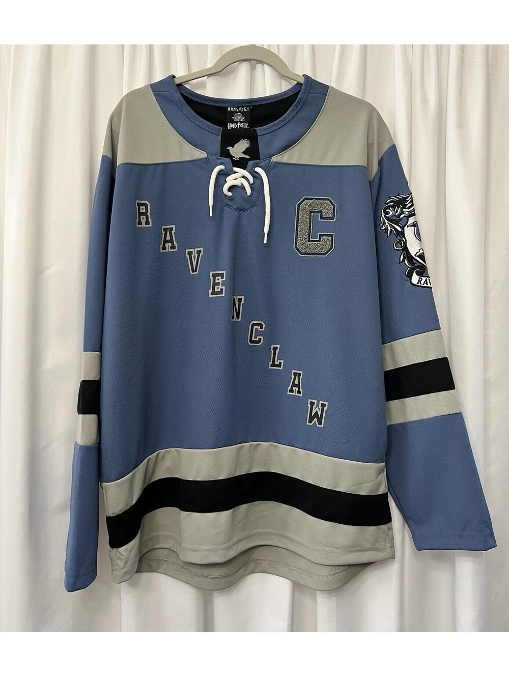 BoxLunch Harry Potter Ravenclaw Captain Hockey Jersey 07 Sz M